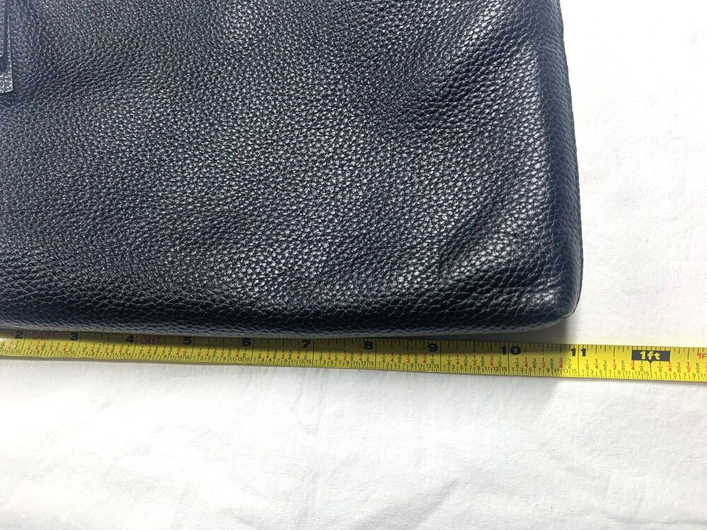 Kate Spade Medium Zip Black Pebbled Crossbody -Shoulder Bag EUC Clean - Picture 6 of 13